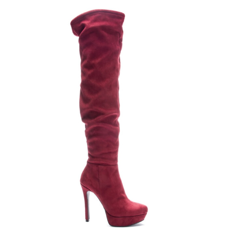 Chinese Laundry Leyla Over the Knee Boot, Oxblood
